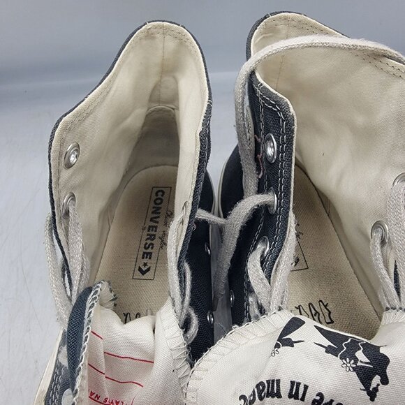 Converse Chuck 70 Hi Womens 8 Secret Pines EGret Ritual Rose Black Shoes A07108C - Picture 10 of 15